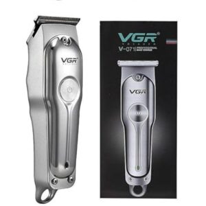 vgr v071 professional hair trimmer stainless steel usb charging with 3 combs 273.3